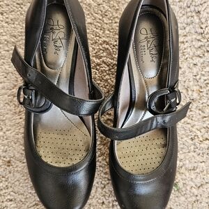 Life Stride Women's Black Mary Jane Shoes, US 10M, UK 8, EUR 40, Cm 27.